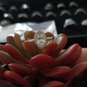 Sterling Silver Marquis Ring